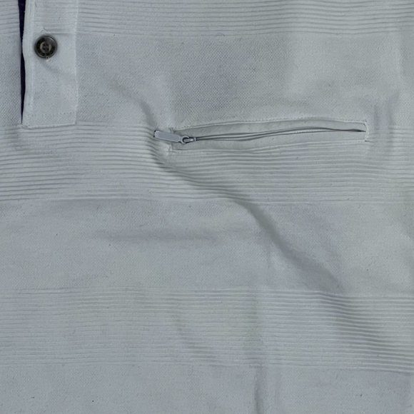 Ash Creek Trading Vintage White Medium Polo Shirt - Picture 4 of 8